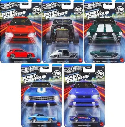Hot Wheels Car Culture 2024 D Case World Tour 5x Car Set 1/64
