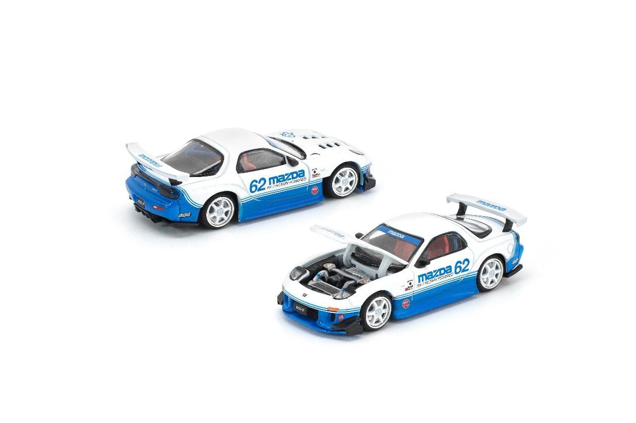 PRE-ORDER) Mazda RX-7 FD3S Blue White Pop Race Enigma Special