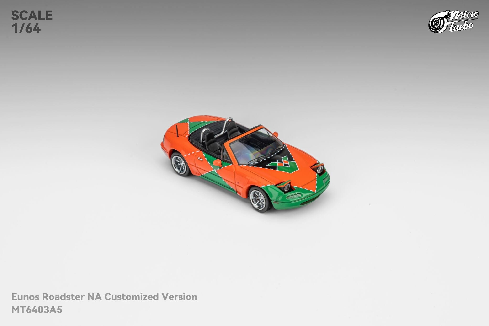 Custom Mazda Miata MX-5 Le Mans Livery Micro Turbo 1/64 scale