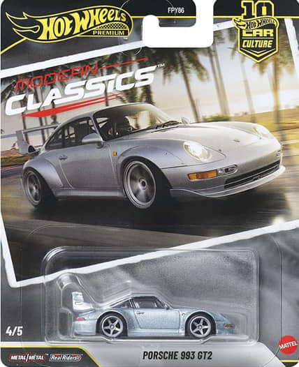 Porsche 993 GT2 Car Culture Hot Wheels 2026 Modern Classics