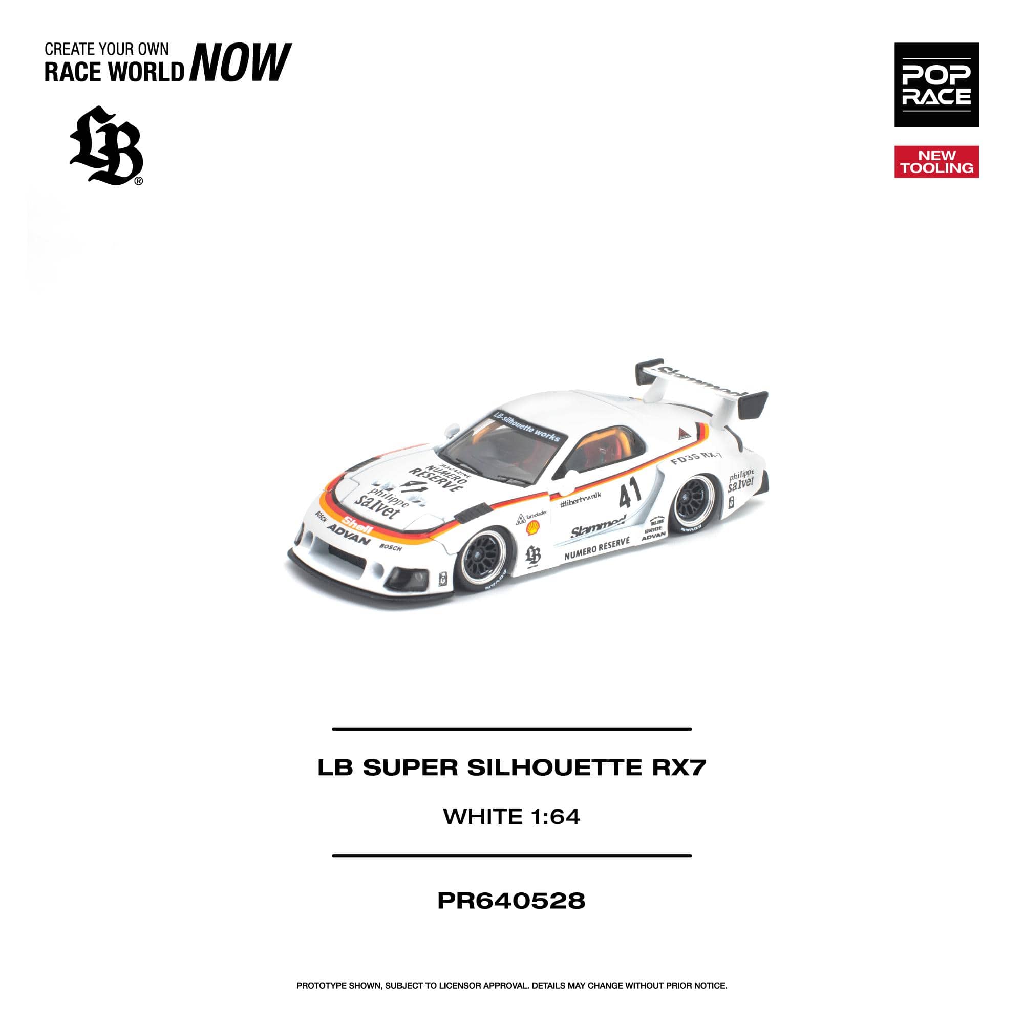 PRE-ORDER) Mazda RX-7 Super Silhouette FD3S Pop Race – Hanz Driven