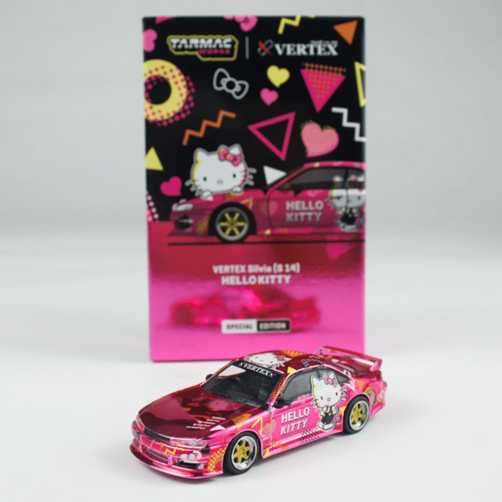 Vertex Silvia Hello Kitty Pink Chrome Tarmac Works – Hanz Driven