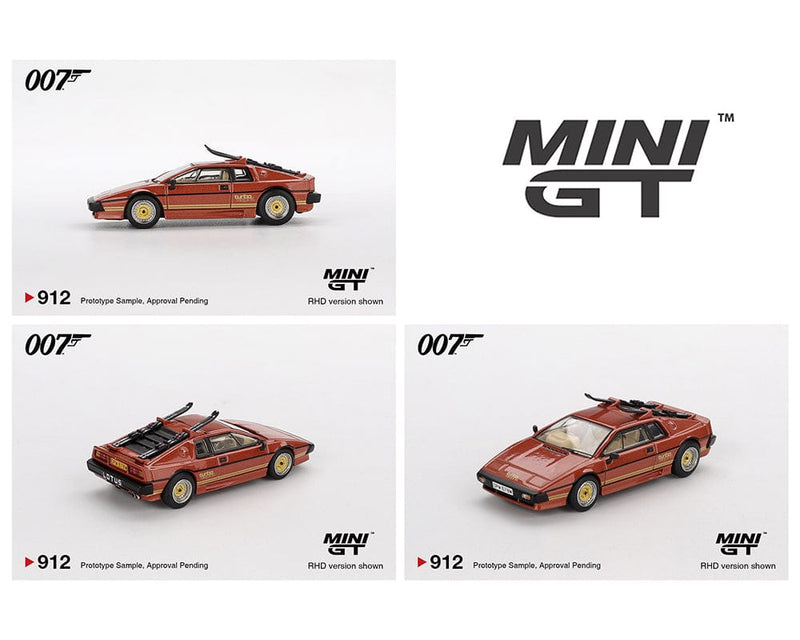 Lotus Esprit Turbo James Bond 007 For Your Eyes Only Mini GT 1/64
