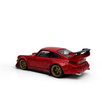Porsche RWB 930 Painkiller Red MODELMODEL 1/64 scale