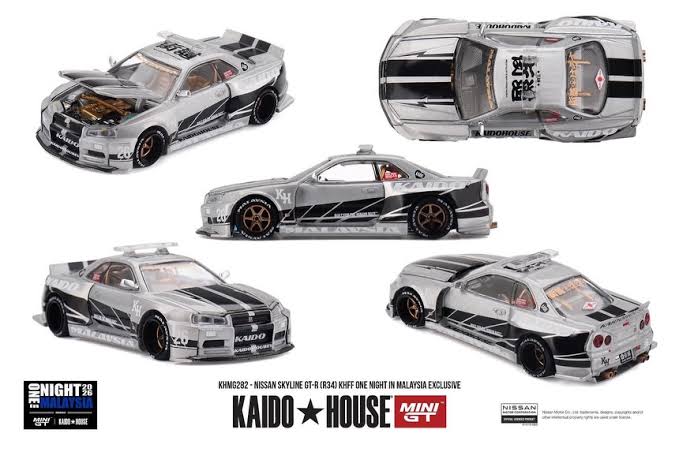 Nissan Skyline GT-R R34 One Night in Malaysia 2026 Mini GT Dinner