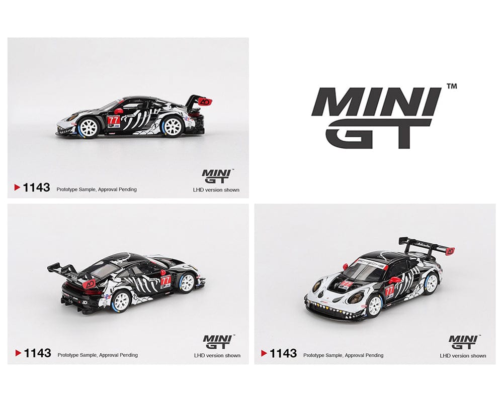 Pink Porsche 911 GT3 Racing 2023 IMSA Virginia Roxy Mini GT – Hanz