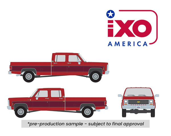  1979 Chevrolet Scottdale Carmine Red Limited Edition Ixo Model 1:64
