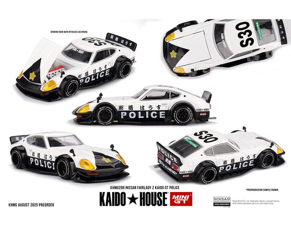 Nissan Fairlady Z Kaido GT Police Kaido House 1:64 – Hanz Driven