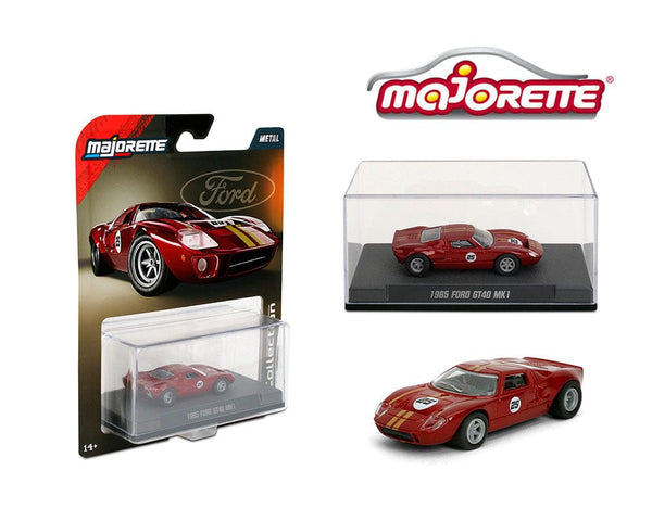 1965 Ford GT40 MK1 Red Solid Pack Majorette 1:64 Collector Series Wave 2 2025