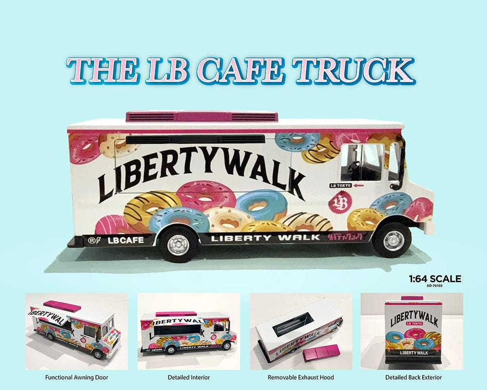 Food Truck Liberty Walk LB Cafe Truck Limited Edition MiJo