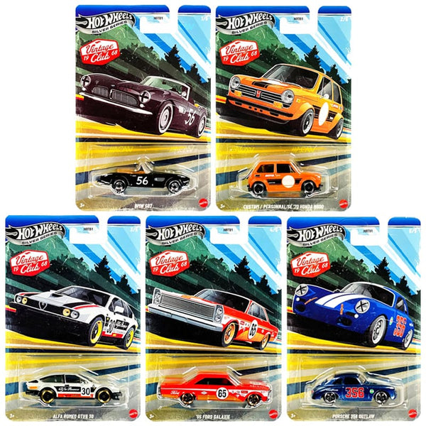 Hot Wheels Car Culture 2024 D Case World Tour 5x Car Set 1/64