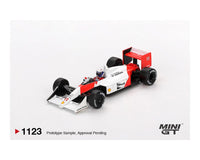 McLaren MP4/4 #11 Alain Prost 1988 Japanese Grand Prix 2nd Place Mini GT