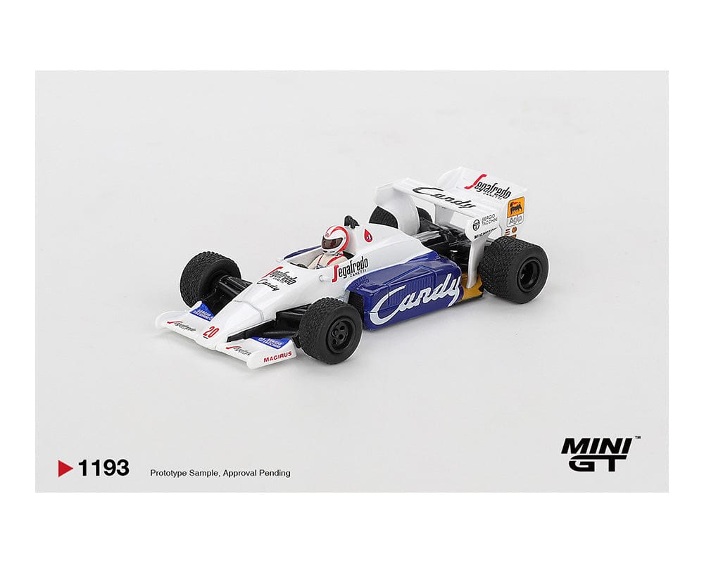 Toleman TG184 #20 Johnny Cecotto 1984 Monaco Grand Prix Mini GT