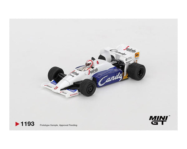 Toleman TG184 #20 Johnny Cecotto 1984 Monaco Grand Prix Mini GT