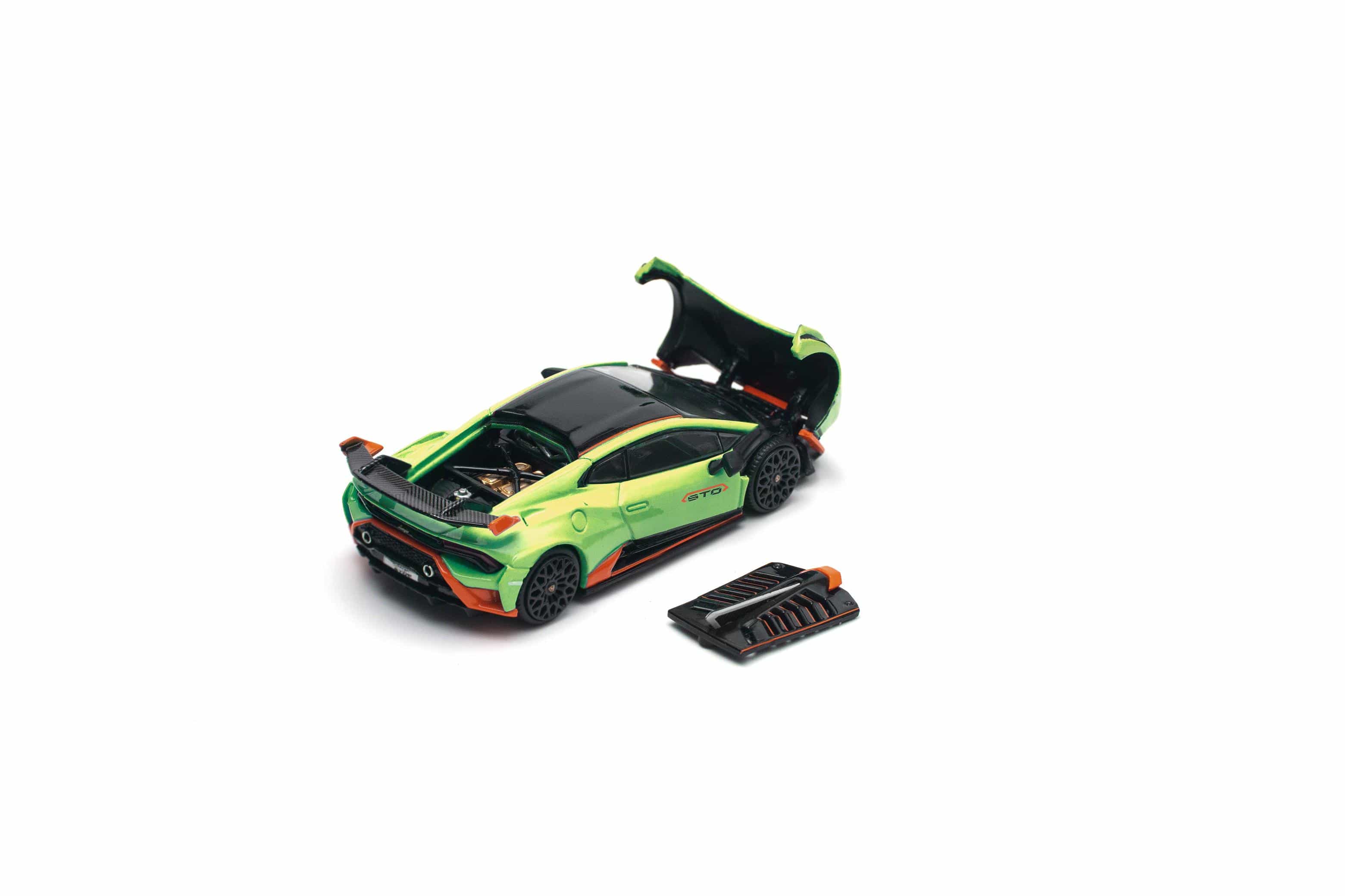 Pre-order) Lamborghini Huracan STO Verde Citrea Aracio DAC Pop