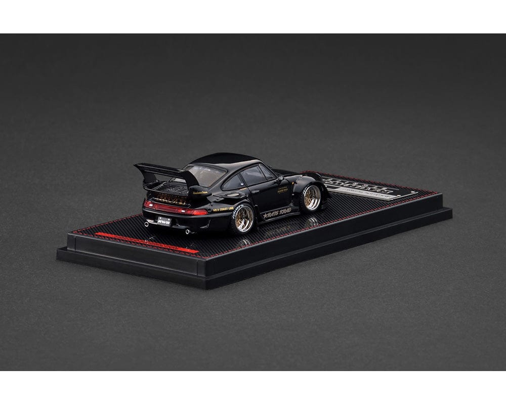 Porsche Rauh-Welt Begriff RWB 993 Black Ignition Model 1/64 scale