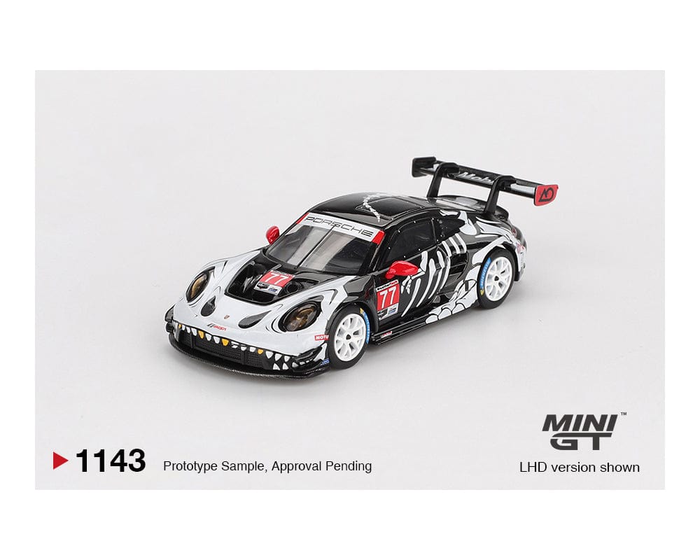Pink Porsche 911 GT3 Racing 2023 IMSA Virginia Roxy Mini GT – Hanz