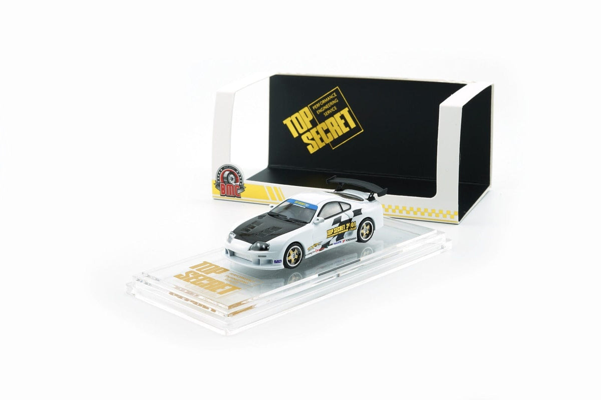 Toyota Supra X Top Secret White BM Creations 1:64