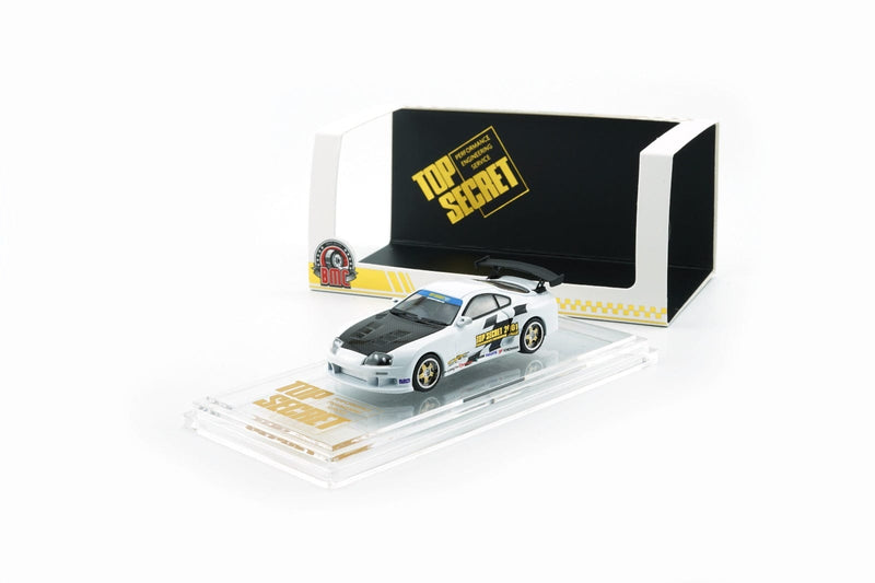 Toyota Supra X Top Secret White BM Creations 1:64 BMC 64B0431