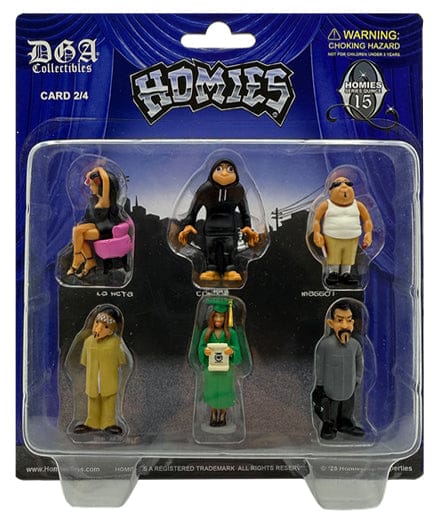 Homies Figures 1.75″ Series 15 Quince 2/4 Assortment 6 Figures