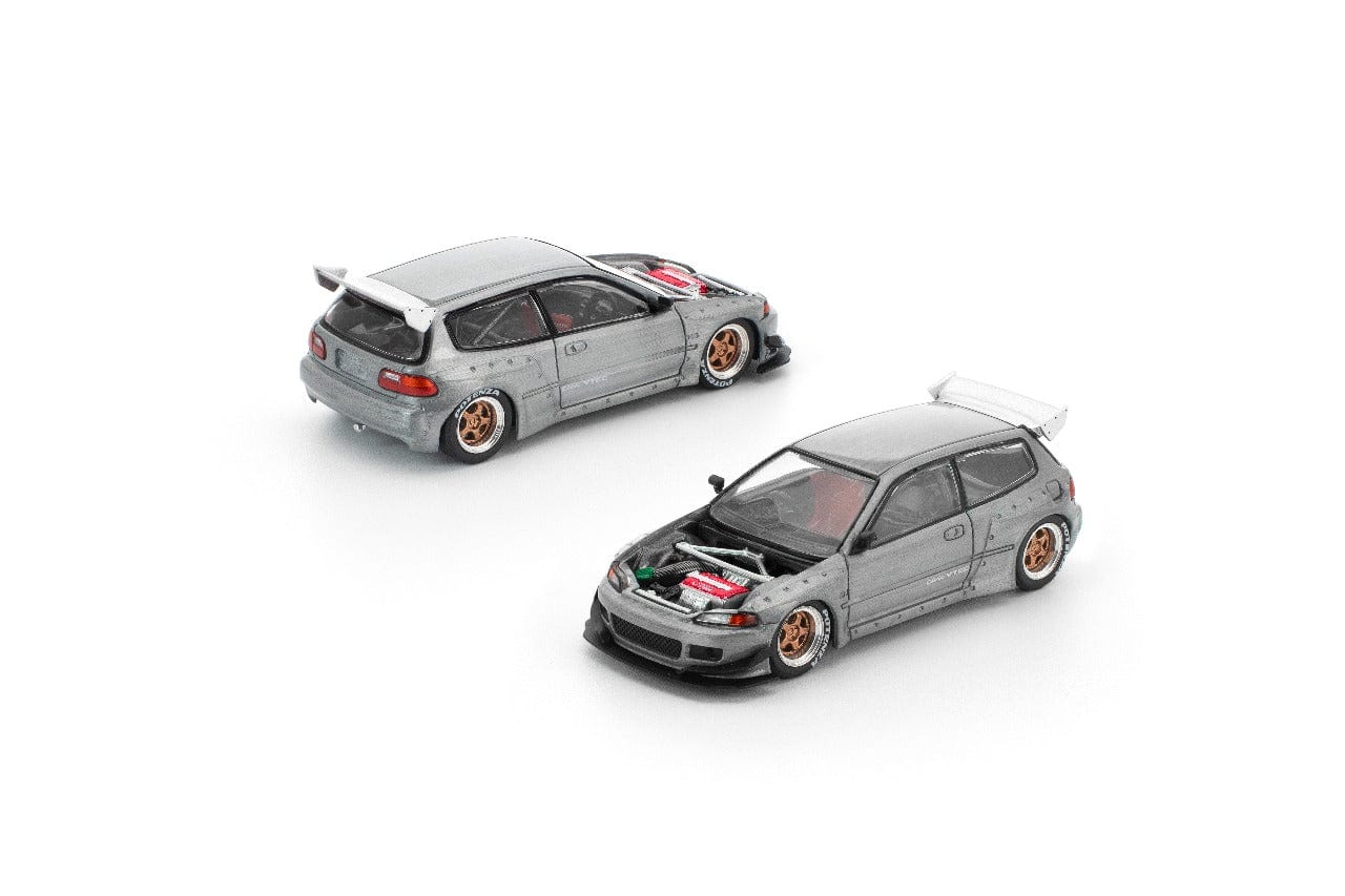 Pre-order) Pandem Honda Civic EG6 Raw Metal Pop Race Enigma