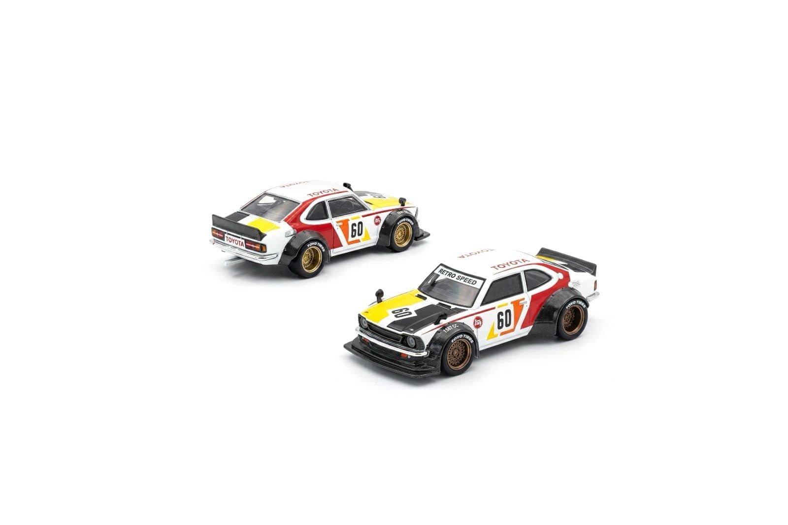 Pre-order) Toyota Corolla KE25 Racing Enigma Exclusive Pop Race 1