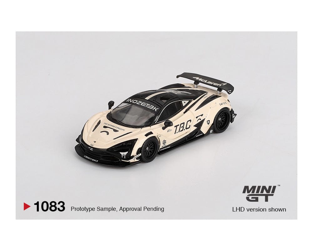 McLaren 720S LB-Works The Boring Concept Mini GT 1/64 scale