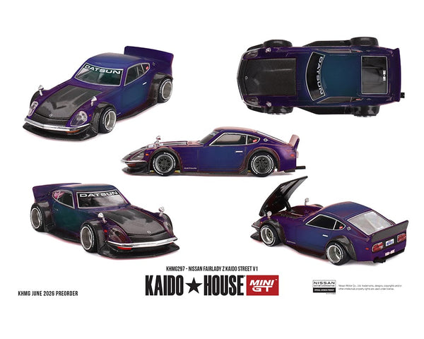 Pre-order) Nissan Fairlady Z Kaido Street v1 Kaido House 1:64