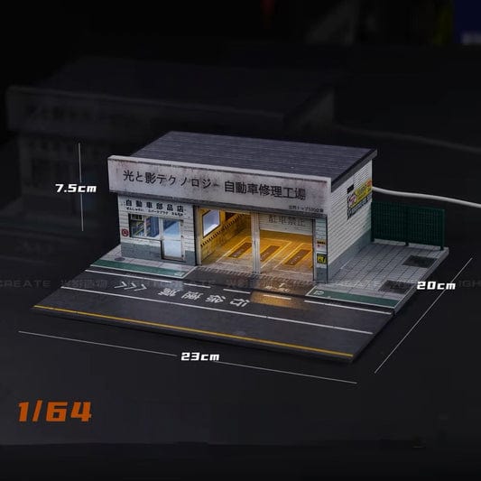Japanese Garage 1/64 Diorama JapaneseGarage