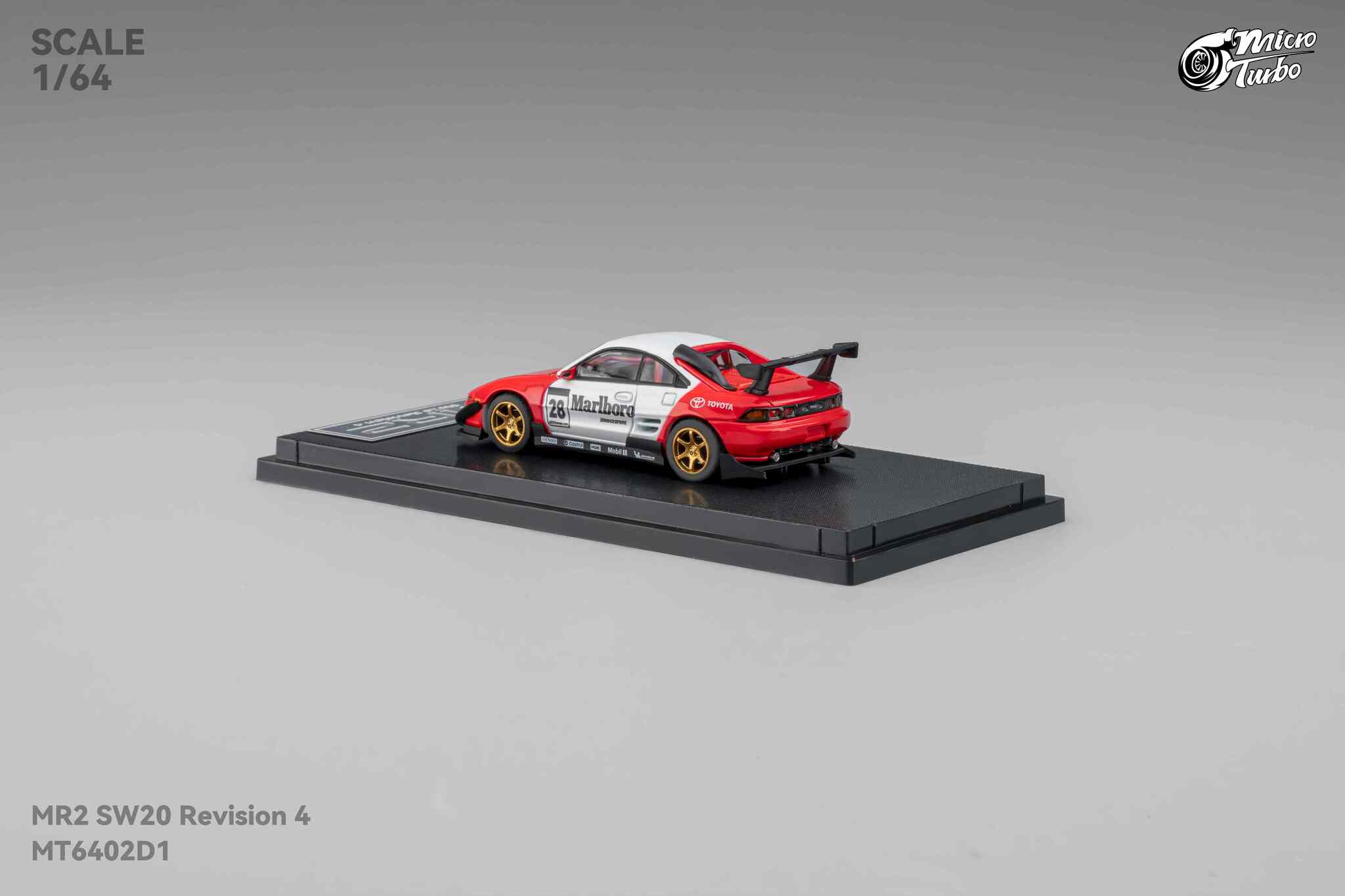pre-order) Custom Toyota MR2 Marlboro Micro Turbo 1/64 scale