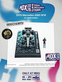Mercedes AMG Petronas Formula 1 Team Kimi Antonelli 2025 with Minifigure MDX Exclusive