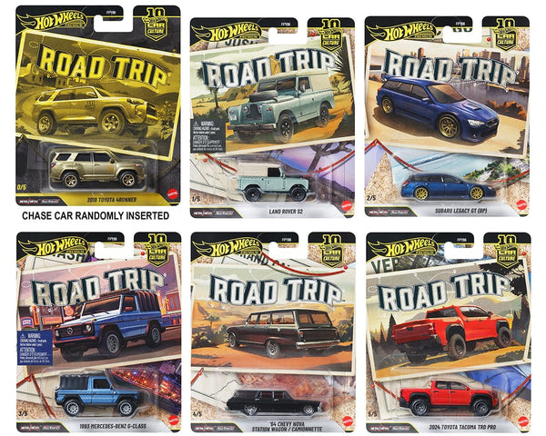 Road Trip Hot Wheels Car Culture 10th Anniversary 2026