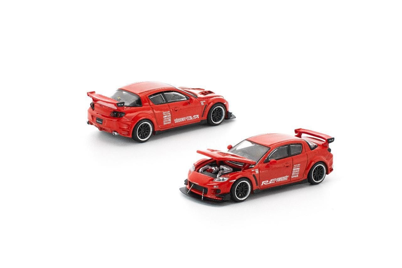 POP RACE RE雨宮 MAZDA FC FD RX8 オールウェザー Pre-order) Mazda RX-8 Re-Amemiya Enigma Special Edition Pop Race 1