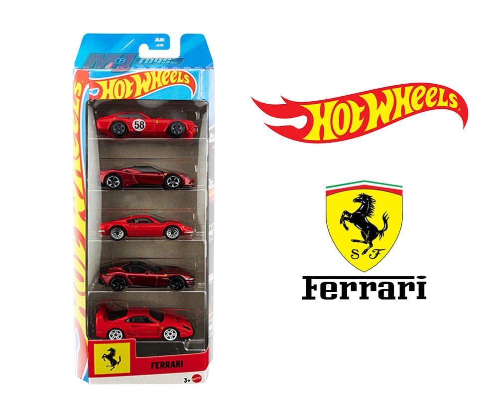 Hot Wheels 5-Pack Ferrari – Hanz Driven