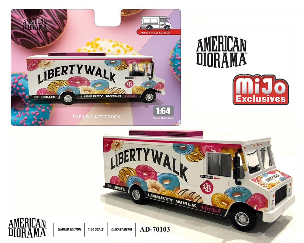 Food Truck Liberty Walk LB Cafe Truck Limited Edition MiJo
