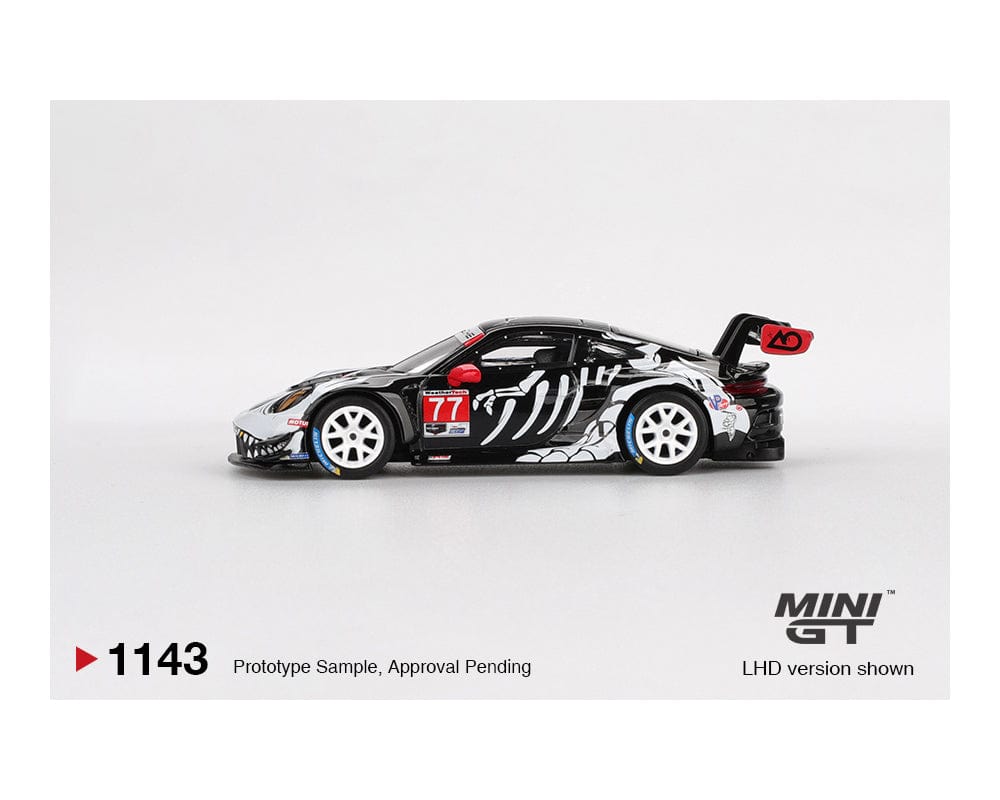 Pink Porsche 911 GT3 Racing 2023 IMSA Virginia Roxy Mini GT – Hanz