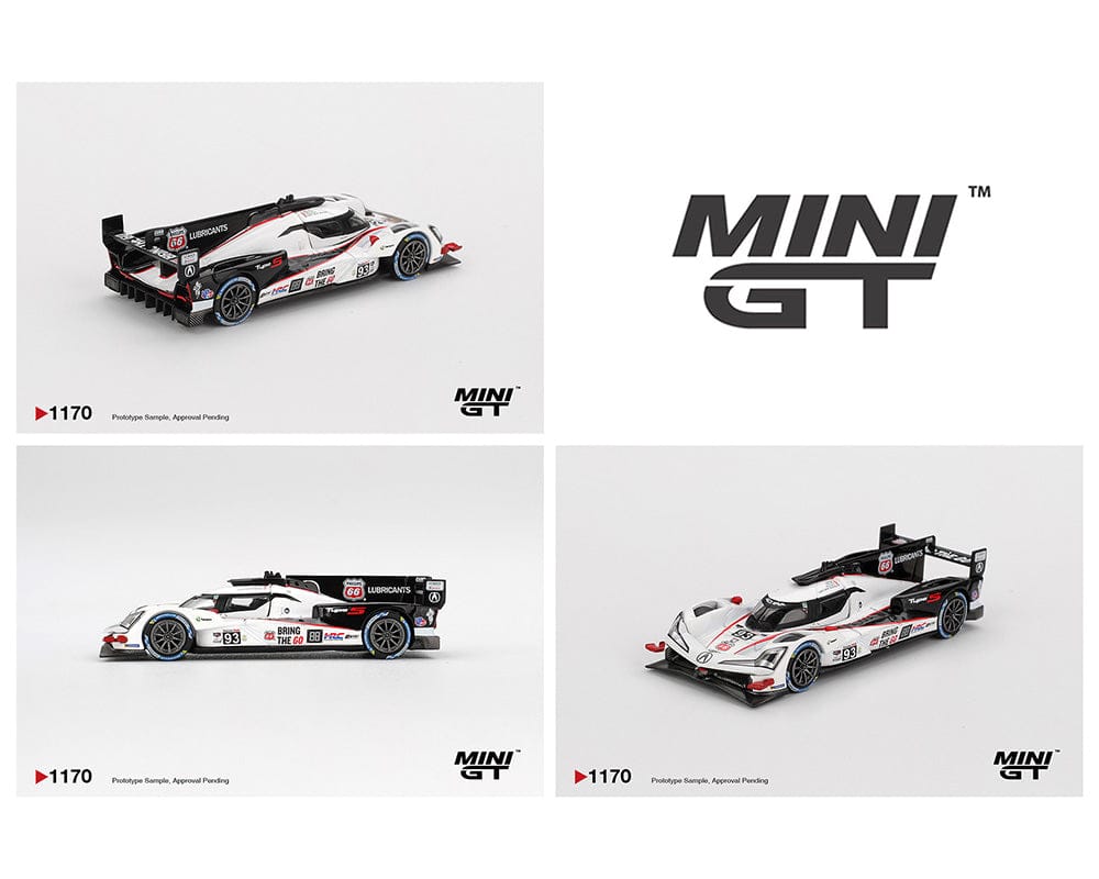 Acura ARX-06 GTP #93 Acura Meyer Shank Racing 2025 IMSA Daytona 24 Hrs Mini GT 1:64