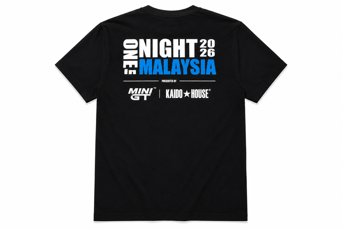 One Night in Malaysia Official Mini GT T-Shirt Large