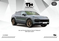 Porsche Cayenne Turbo GT Grey Trends Hobby 1:64