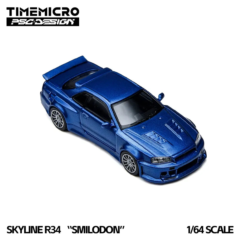 Nissan Skyline R34 PSC Design Smilodon TMCS 2026 Exclusive Numbered 495/999 TimeMicro