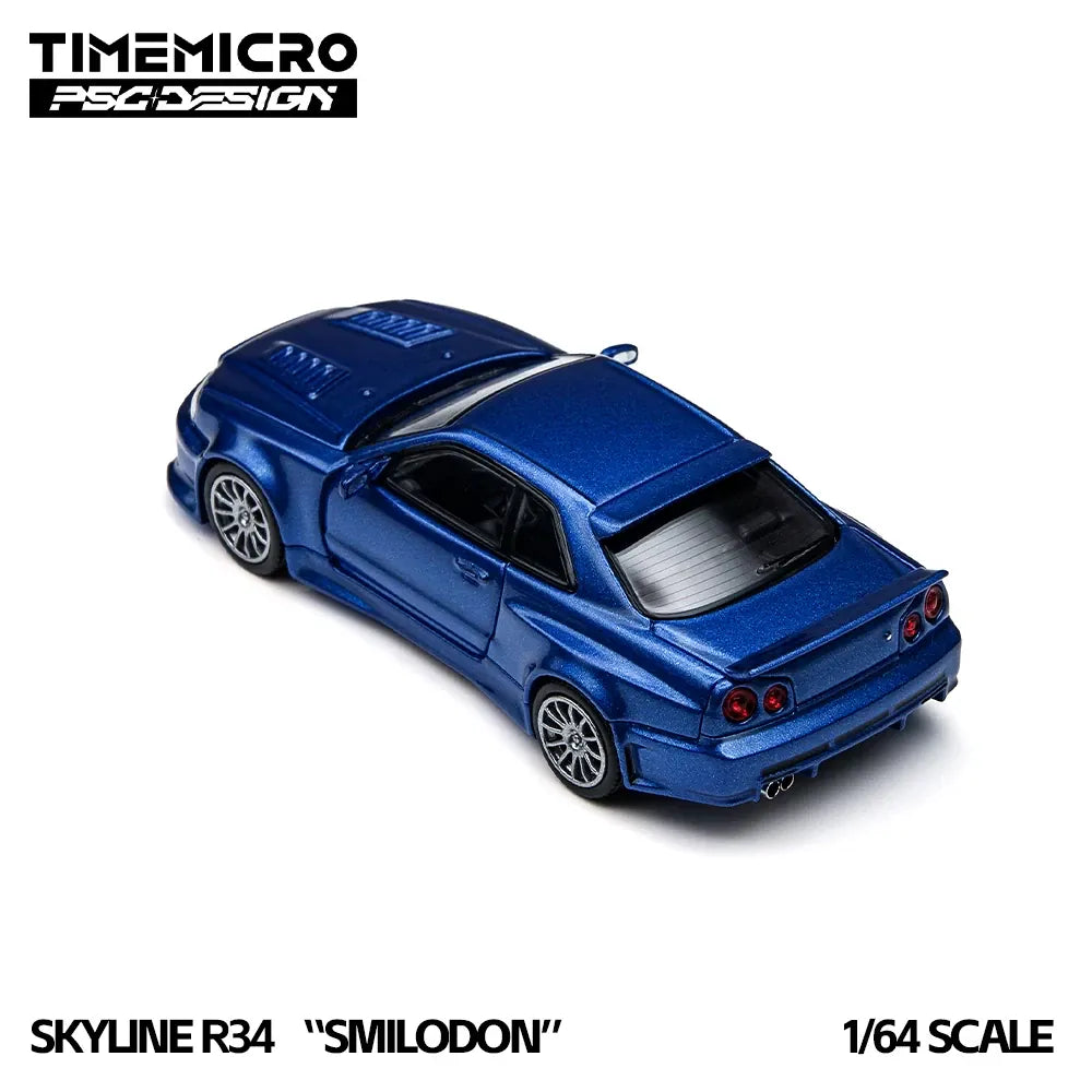 Nissan Skyline R34 PSC Design Smilodon TMCS 2026 Exclusive Numbered 495/999 TimeMicro