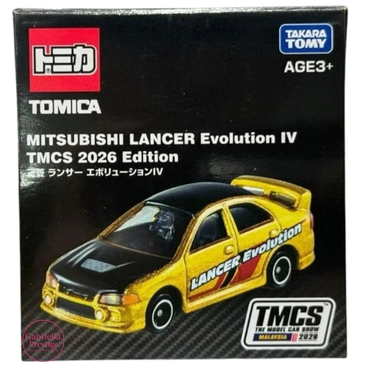 Mitsubishi Lancer Evolution IV TMCS 2026 Gold Event Limited