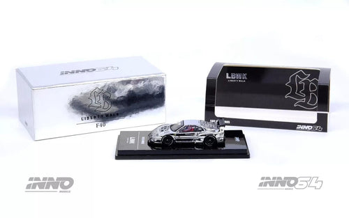 Ferrari F40 Liberty Walk Chrome Hobby Expo 2024 Inno64 1/64 – Hanz