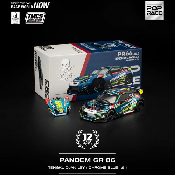 Toyota GR86 Pandem Tengku Djan Ley TMCS 2026 Event Limited Edition Pop Race