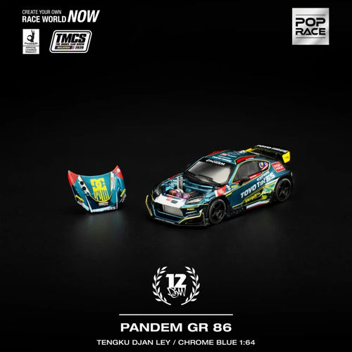 Toyota GR86 Pandem Tengku Djan Ley TMCS 2026 Event | Pop Race 1:64