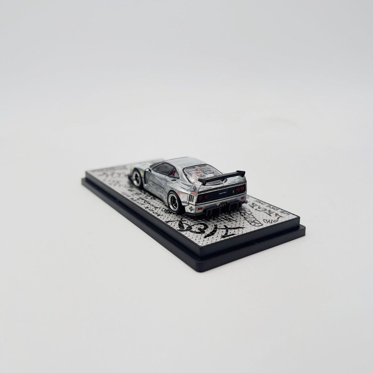 Chase Model Ferrari F40 LBWK Matte Black Hong Kong Toycar Salon 2023 Special Edition Inno64 rare