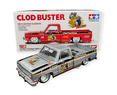 Chase Chevrolet Silverado Tamiya Clod Buster Orange Kaido House Mini GT 1/64 scale