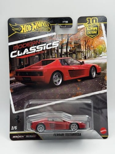 Ferrari Testarossa Car Culture Hot Wheels 2026 Modern Classics