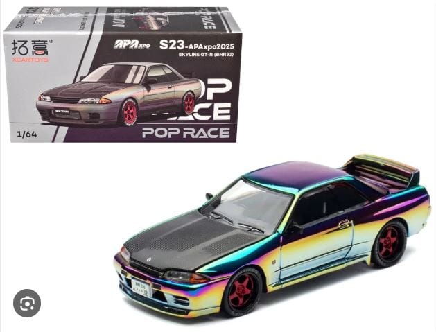 Nissan Skyline GT-R R-32 Magic Chrome APA XPO Special edition Pop