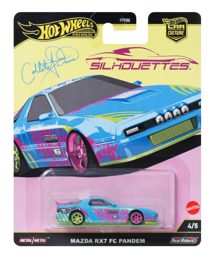 Mazda RX7 FC Pandem Silhouettes Car Culture Hot Wheels
